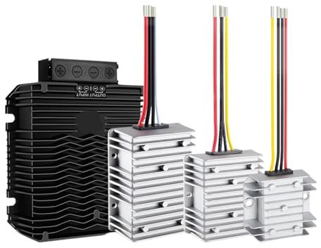 Convertidor Elevador de CC de 12 V a 24 V, 3 A, 5 A, 8 A, 10 A, 15 A, 20 A, 30 A, 40 A, 50 A, regulador de Voltaje de 10-23 V a 24 V, Fuente de alimentación for automóvil.(40A)