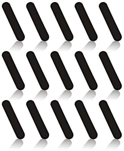 FUGLUS 15 pcs Bleiband für Tennisschläger,5g Bleiband Selbstklebend Golf,Schwarz Pickleball Paddel Bleiband Bleiband Selbstklebend zum Schutz des Paddelkantenschutzes, Erhöhen des Gegengewichts