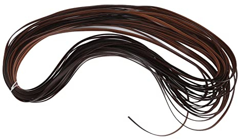 Jeffergarden Synthetisches Rattan-Fixmaterial, Langlebiges Kunststoff-Korb-Reparaturset für Korbmöbel, Garten-Terrassenstühle und Sofas, 264 G für DIY-Projekte (Braun verfärbt)