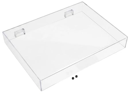 MotiveTech Turntable Dust Cover Dustcover Premium Practical Easy to Install Accessory Record Player Lid Protector for LP120