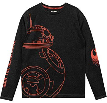 Star Wars Boys BB8 Long Sleeved Top Age 6 to 7 Years Multicoloured