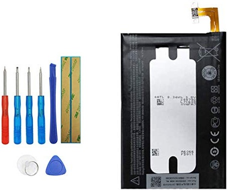 Vvsialeek BOPGE100 Ersatz Akku Kompatibel Für HTC One Hima One M9/One M9 Plus One Me HTC M9,HTC ONE M9 35H00236-00M with Toolkit