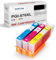 SMARTOMI PGI-570XL CLI-571XL Kompatibel mit Canon PGI-570 CLI-571 Druckerpatronen für PIXMA TS5050 MG5750 TS6051 MG6850 TS6050 MG5700 MG5751 MG5752 MG6800 MG6851 MG6852 TS5051 TS5055 (3er-Pack)
