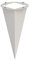 ledscom.de Garten-Erdspieß, für Gartensäulen, edelstahl, 20cm, 110mm Ø