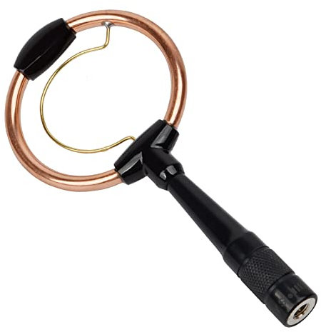 HYS SMA-M Walkie-Talkie-Ringantenne, 144/430 MHz, VHF/UHF, Dualband-Antenne, kompatibel mit Baofeng UV-3R, YAESU VX-3R, TYT MD-380, Wouxun KG-UV6D Zwei-Wege-Radio ..