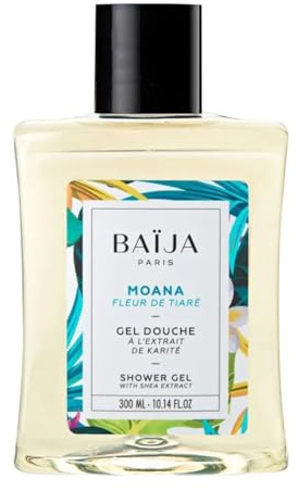 Baija Paris Moana Fleur De Tiare Gel De Baã‘O 300 ml, produit du quotidien