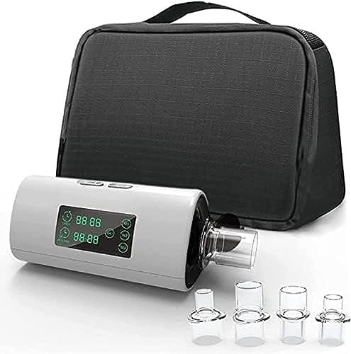 Volu CPAP-Reinigungsgerät, Tragbares CPAP-Reinigungs- Und Desinfektionsgerät Mit LED-Anzeige, CPAP-Desinfektions-Desinfektionsgerät Für CPAP-Gerät, Luftschlauch, Maske,Hilarious123