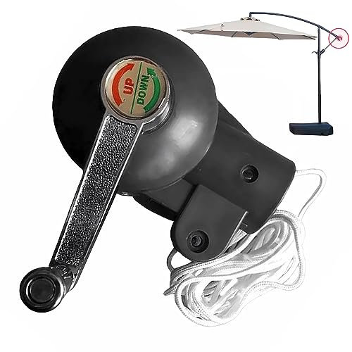 LDZBUOM Pièces de rechange pour parasol de terrasse extérieur, cours, accessoires de parasol de patio Support de direction (poignée de course)