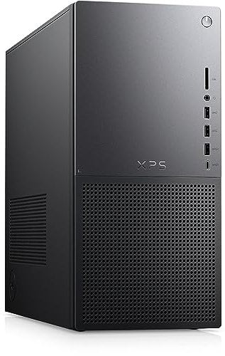 Dell XPS 8960 Gaming Desktop PC Computer Tower 2023 | 13th Gen Intel Core i9-13900K 24-Core CPU, 16GB DDR5 RAM, 4TB NVMe M.2 PCIe SSD + 6TB HDD, GeForce RTX 4060 8GB GDDR6, Windows 11 Home