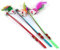 X-Institute 3 Pcs Fake Mouse Feather Wand Cat Toy - Interactive Cat Stick Exercise Toy for Indoor Adult Cats & Kittens - Teaser Wand for Small Breeds - Exercise, Mental Health, Training & Playing