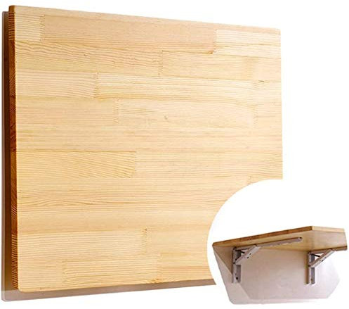 ASerZenith Wandtisch Klappbarer Esstisch aus Holz, Küchen-/Wäscherei-Werkbank/Laptop-Tisch, Stabiler Wandtisch für die Küchen-/Wäscherei,70 * 30cm/28 * 12in