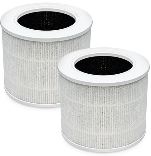 LEVOIT Air Purifier Replacement Filter LRF-C161-P-WUK, Cordless Stick Vacuum, White, 5.3 x 12 x 6.3, 200 W, 77.5 Decibeles