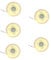 Mikikit 5st Cob Weicher Lichtstreifen Leichtes Zubehör Led-bar-lichter Seil Licht Intelligente Led-streifenlichter Bewegungs-led-lichtleiste Wasserdichte Led-streifenlichter Plastik
