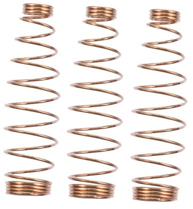 WHAMVOX 90pcs Tuning Springs for Piano Repair Brass Coil Parts for Upright Piano Action High Elasticity Replacement Components Efficient and Practical Maintenance Tool
