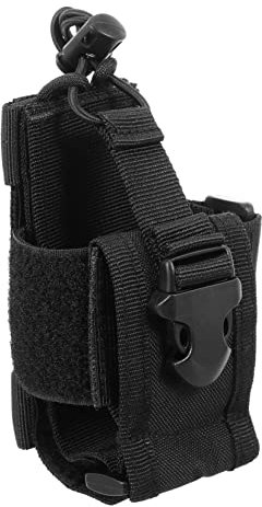 KICHOUSE Étui Radio Support Pochette De Rangement pour Émetteur-récepteur Portable