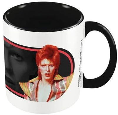 David Bowie Zweifarbige Tasse im Stil der Innenseite