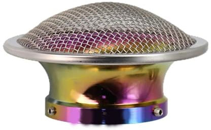 BybAgs Filtro Aria Moto 50mm per K&eihin per P&w&k 21 24 26 28 30mm PE 28 30mm Modificato Carburatore Tazza Filtro Aria con Rete