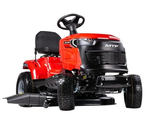Mountfield LT 98 SD Rasentraktor mit 7,5 kW Motor & 98 cm Schnittbreite | Aufsitzmäher mit seitlichem Auswurf, 7-stufiger Schnitthöhenverstellung & 5-Gang-Getriebe | Ideal für großen Garten