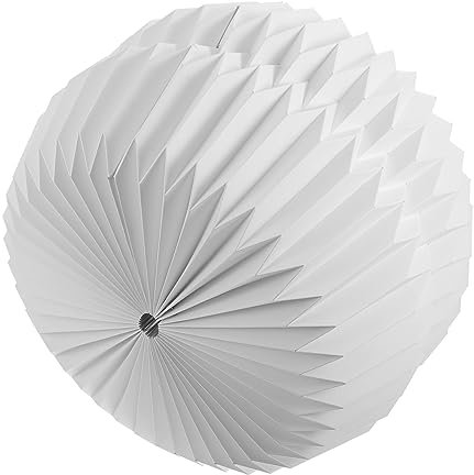 SHINEOFI Moderner Faltbarer Origami Lampenschirm Aus Robustem Material Dekorative Hängeleuchte Für Wohnzimmer Schlafzimmer Und Kinderzimmer Blendfreier Lichtschutz Stilvolle Leuchtenabdecku