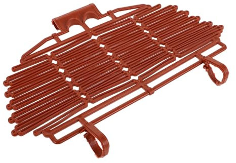 JOINPAYA Fahrradkorb mit Regenschutz Fahrradkorb für Hunde Abdeckung für den hinteren Fahrradkorb Fahrradträger für die Rückseite des Fahrrads Fahrradkorb Damen PVC Brown