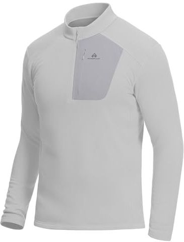 Pioneer Camp Outdoor Fleecepullover Herren mit Halbem Reißverschluss(DGY,L)