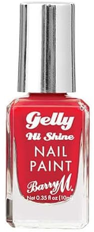 Gelly Hi Shine Deep Red Nail Polish | Moment