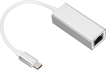 RASTKY Adattatore Ethernet di Tipo C Convertitore Plug and Play per S9/S8, LAN da 100 MB, Scheda di Rete Esterna per Notebook (100 trilioni)