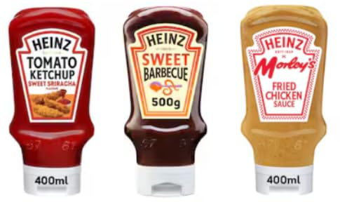 Heinz Sauce Variety Pack, Sweet Sriracha Tomato Ketchup, Sweet Barbecue, Fried Chicken Sauce - (Pack of 3)
