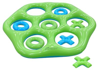 CHIBIWER Juguetes Hinchables de Piscina y Juegos - Gran Juego Flotante De Lanzamiento Multijugador Y | Juguetes de Agua para Verano al Aire Libre | para Familias Amigos Adolescentes Parejas y