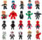 Cake Topper for Birthday Decoration, 20 PCS Figures Set Cake Topper Decoration Cartoons Party Decoration for Boys and Children Birthday Parties