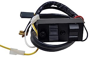 BOSATTA Commutatore Luce per Veicoli con Frecce, Nero, Pulsante, Manuale, IP54