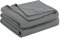 PiccoCasa Cooling Bamboo Blanket All Seasons Breathable for Hot Sleepers, Soft and Lightweight for Bed, Sofa Thin Blanket Summer Keep Cool Dark Gray Double 200x230cm