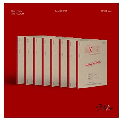 JYP Entertainment Stray Kids - MAXIDENT [CASE ver.] Album+Pre-Order Benefit (Random ver.), SMK1348