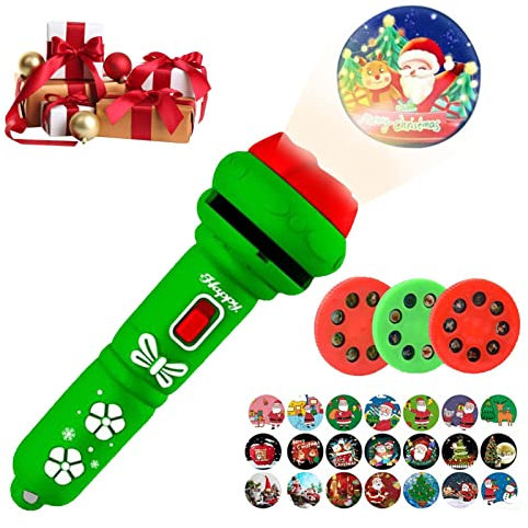 Fly Slide Projector For Kids | Cartoon Projector Torch Projection Light - Projection Lighting Story Torches Light Toy Slide Lamp Educational Learning Bedtime Night Light For Children