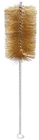 lascivious Kupferdraht Rohr Schornstein Reinigungsbürste Langer Griff Kupferdrahtbürste Rostbürste Polieren Rohrbürste Durchmesser 50mm