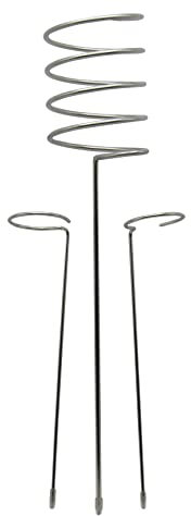 SecureFix Direct Wine Bottle Glass Holder Stakes (Garden Outdoor Picnic Beach)