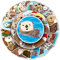 50Pcs Eurasian River Otter Stickers Laptop Car Scrapbook Phone Skateboard Suitcase Luggage Bike Otter Stickers Vinyl Waterproof Aesthetic Personalised Stickers for Teens Boys Girls Adults Children