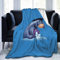 Eeyore Fleece-Überwurf, superweich, groß, leicht, gemütlich, Luxus-Sofa, Bett, Flanell, 150 cm x 125 cm