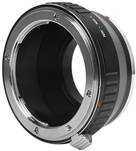 Lens Adapter, Accessory for F Mount to 1 Camera J1 J2 J3 J4 J5 V1 V2 V3 S1Fikaz High Accuracy Ring Photography Fit