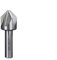 ZINCOO 1Pc 12.5/16/20/30mm HSS Countersink Drill Bit 6/8 Flute 90 Degree High Speed Steel Counter Sinker Drill Bits For Woodworking Countersinking Drilling Tool (Size : 1PC 30mm)
