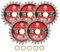 FOCSTOL Disco Taglio per Legno TCT - 5 pezzi 85mm x 10mm Lama per Sega Circolare per Legno Plastica per Macchina da Taglio Manuale