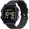 Blueshaweu 18mm Armband Kompatibel für CASIO F-91W Uhr, Nylon Strick Replacement Uhrenarmband für CASIO F-91W, A158WA, A168WA, W-217H, W-218H, AE-1200WH (schwarz)