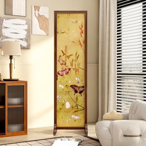 ZQKJLH Raumteiler, Faltwand, Trennwand, Sichtschutz, Trennwand for Schlafzimmer, Esszimmer, Home Office, Hotel, dekorativ(50 * 180cm)