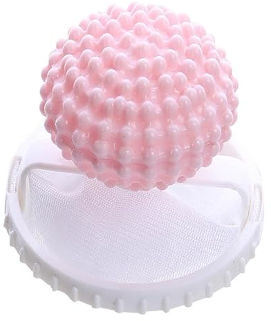 Tierhaarentferner für Wäsche, Wäsche-Haarfänger, schwimmende Haarfilterung, Netzentfernung, Hundehaarentferner für Wäsche, 2024 neue Waschmaschinen-Haarfänger (Rosa, Gelb, Blau), 3 Stück