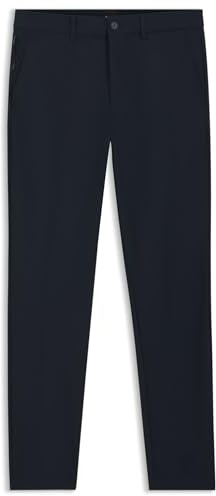 BOSS Herren P-Kaiton1-Zip Slim-Fit Hose aus elastischem Baumwoll-Mix