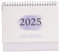 Kalender 2024-2025, 16-Monatskalender von September 2024 bis Dezember 2025, Doppelspulenbindung, Büro, Schreibtischplaner, Küchenwand