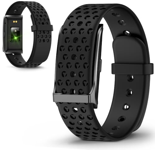 Yanmis Pulsera Inteligente Fitness Tracker Hombres, 127 Modos Deportivos Rastreador Sueño, Smart Bracelet 10M Agua, Monitor de Actividad Diaria con Despertador y Notificaciones, Pulsera d