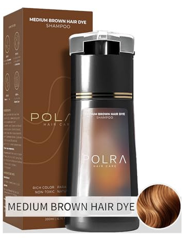 EverHaar-Sofort-Farbshampoo 2 - in - 1 Hair Dye Shampoo mit Botanischer Formel, für natürliches Haar, ohne Schäden und Bleichen, Haarfarbeprodukt