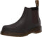 Dr. Martens 2976 Y, Anfibi Unisex-Adulto, Dark Brown Wildhorse Lamper, 40 EU