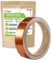 Agile Home and Garden Nastro Rame - Adesivo 12 M / 40 Piedi PACCO CONVENIENZA, Nastro Rame per Chiocciole e Lumache, Schermatura EMI, per Vetrate, Adesivo Conduttivo per Circuiti Elettrici